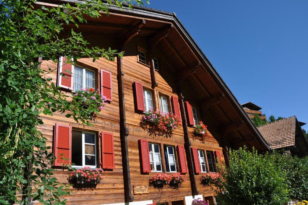 Chalet Allmegrat Adelboden Exterior foto